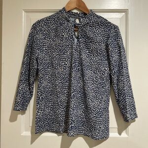 **Pair of Two** J.McLaughlin Twist Keyhole Tops Size S